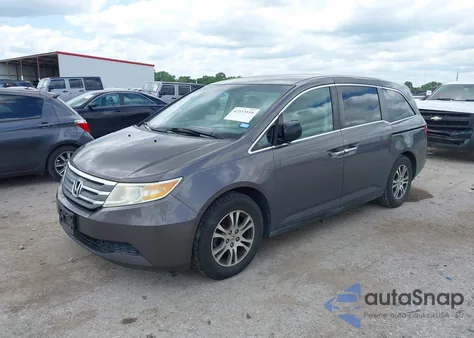 2011 Honda Odyssey Ex z USA, uszkodzony, nr VIN 5FNRL5H44BB060631